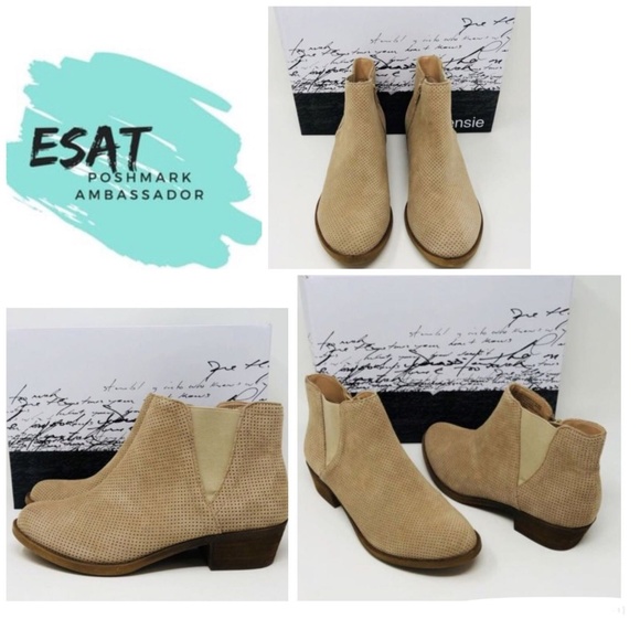 Kensie Womens Gallagher Bootie Short Ankle Boots S - Picture 2 of 5